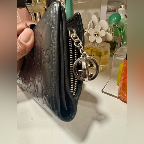Authentic Gucci Black Guccissima Leather Continental Wallet - Picture 5 of 13